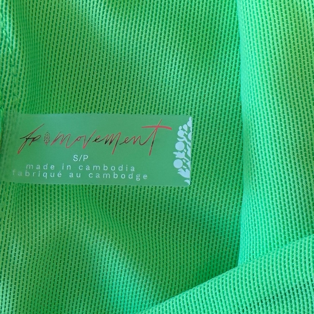 FP Movement by Free People Neon Green Athletic Shorts - Picture 8 of 8
